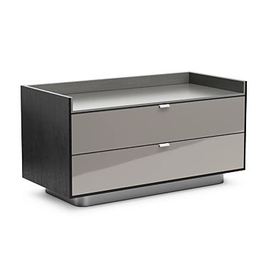 Minotti Darren Chest: Contemporary Storage Solution 3D model image 1 