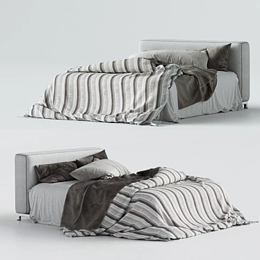 Bed Bokara Grey