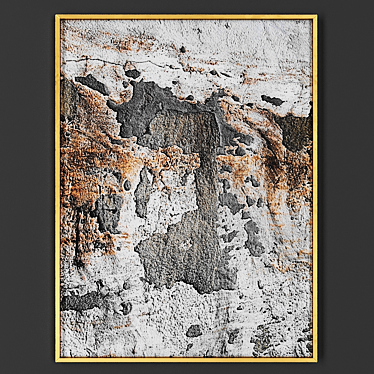 Elegant Wall Art Frame 3D model image 1 