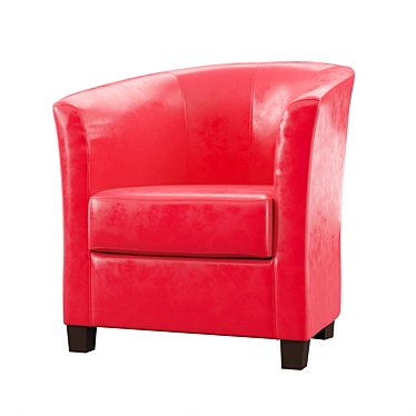 Elegant Eberhard Tub Chair 3D model image 1 