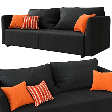 Modern Brissund Sofa by Ikea 3D model image 1 