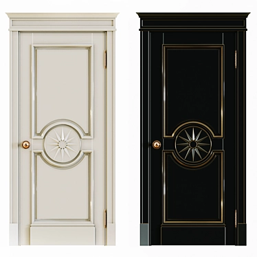 Classic Elegance: Interior Doors 3D model image 1 
