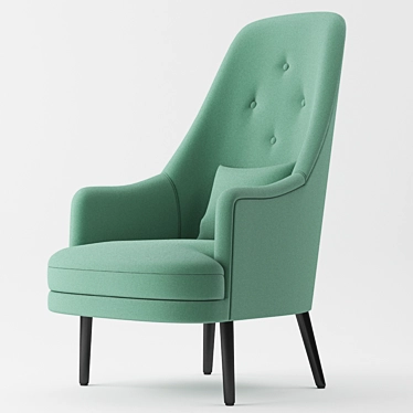 Graceful and Comfortable Isadora Armchair 3D model image 1 