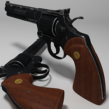 Precision Perfected: Colt Python 357 3D model image 1 