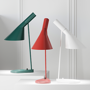 AJ Table Lamp: Danish Design Brilliance 3D model image 1 