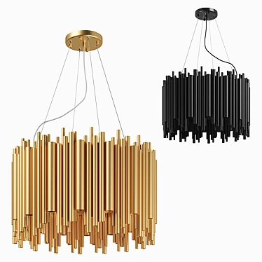 Savona Lightstar 81610x Chandelier 3D model image 1 