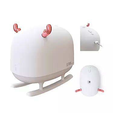 Xiaomi Miija Humidifier - Air Purifier 3D model image 1 