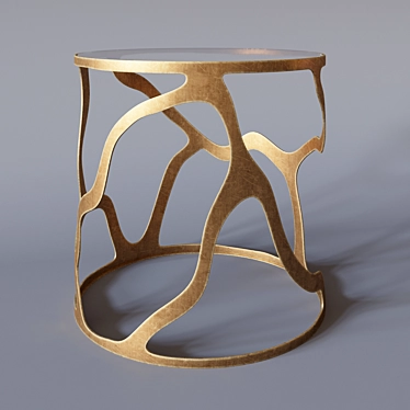 Minimalistic 3D Side Table 3D model image 1 