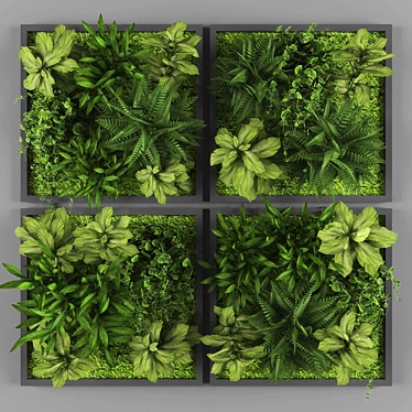 Polys Vertical Garden: Bring nature inside 3D model image 1 
