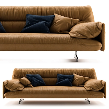 Antohn Sofa: Elegant and Stylish 3D model image 1 