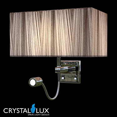 Crystal Lux Miko AP2 Pendant Light 3D model image 1 