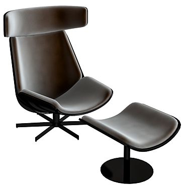 Cozy Comfort Armchair: Almora 3D model image 1 
