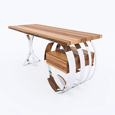 "Genesis" Writing Desk - Elegant & Durable 3D model image 1 