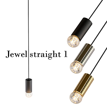 Jewel Straight 1: Modern Stylish Design 3D model image 1 