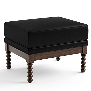 Elegance in Comfort: Tarragona Ottoman 3D model image 1 