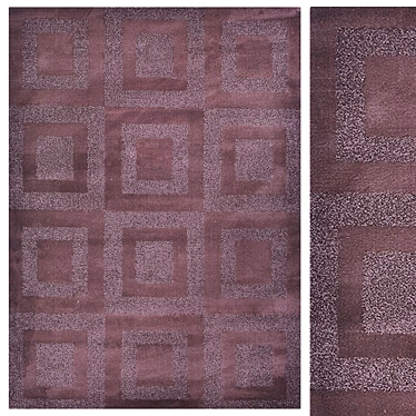 Kronos Contemporary Rug 3D model image 1 