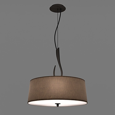 Mantra Lua 3684 Chandelier - Modern Elegance 3D model image 1 