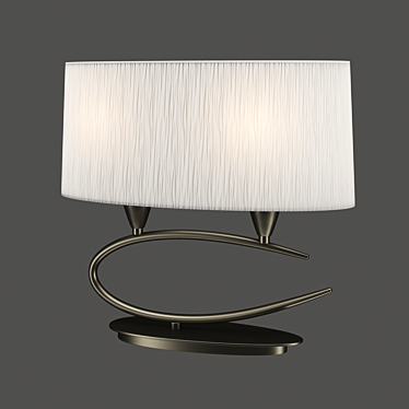 Elegant Lua Table Lamp OM 3D model image 1 