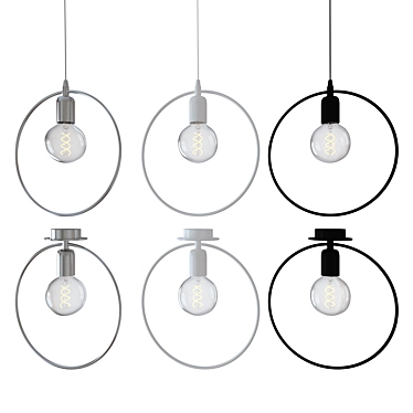 Rossini Illuminazione Jay Pendant Lights 3D model image 1 