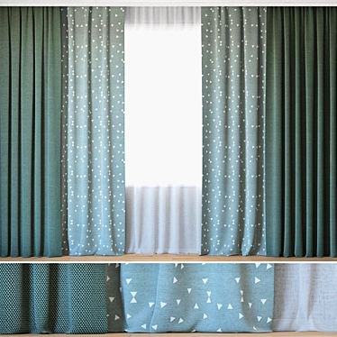 Curtains 43 | Curtains with Tulle | Novum and Ottoman Triangles
