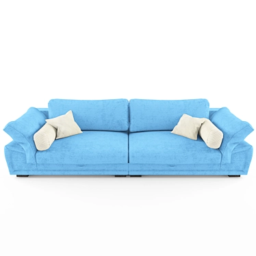 Majestic Mozart Sofa: Timeless Elegance 3D model image 1 