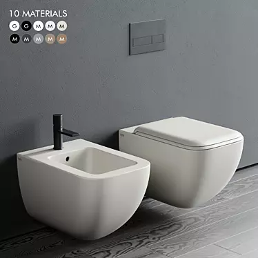 Cielo Shui Comfort Wall-Hung WC 3D model image 1 