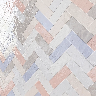 Coastal Melange: EQUIPE LA RIVIERA Ceramic Wall Tile 3D model image 1 