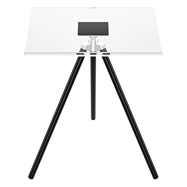 Sumo Tripod for Books: Sleek and Stylish Stand by Taschen 3D model image 1 