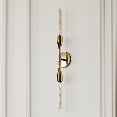 Modern Elegance: Daren Wall Sconce 3D model image 1 