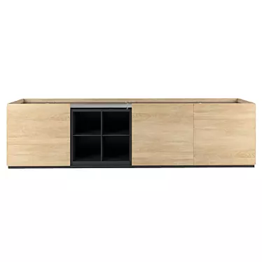 Contemporary TV Stand Pica by Bontempi Casa 3D model image 1 