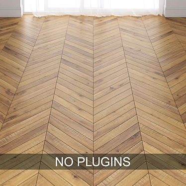 Paris 4168 Parquet: Exquisite Dutch Flooring 3D model image 1 