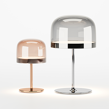 Elegant Noten Tab Lamp 3D model image 1 