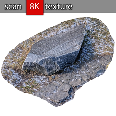 Detailed Stone Model 3D model image 1 