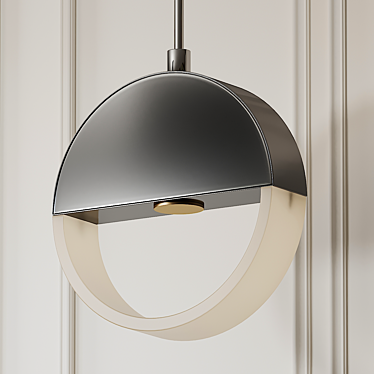 Anello LED Mini Pendant: Sleek Illumination 3D model image 1 