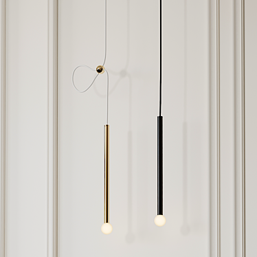 Striking Pendant Light by Current 3D model image 1 