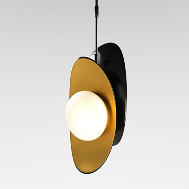 Nouvel Small Pendant Light 3D model image 1 