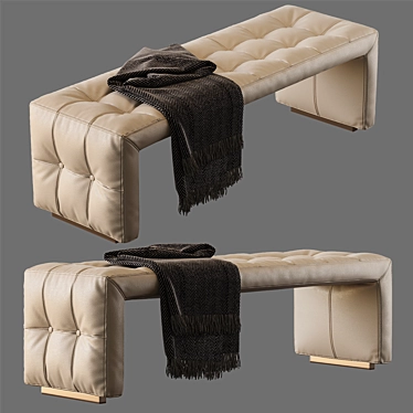 Elegant Porada Scarlett Sofa 3D model image 1 