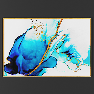 Elegant  Frame for Art 3D model image 1 