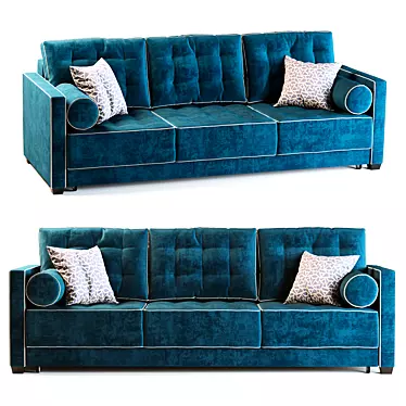 Luxurious Flexform Le Canapé Sofa 3D model image 1 