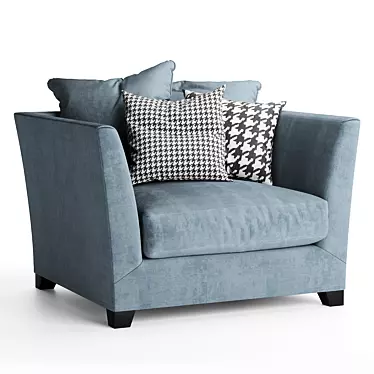 Furman Victory Armchair: Modern Elegance at Home 3D model image 1 