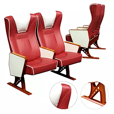 Westmekan Executive Armchair 3D model image 1 