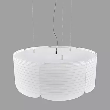 Sleek Glow Lamp 3D model image 1 