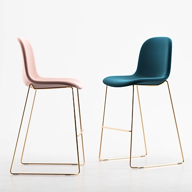 Arrmet Máni Fabric Chair - Sleek and Stylish 3D model image 1 