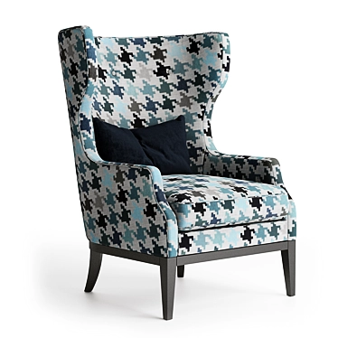 Cozy Comfort: Parker Furman Chair 3D model image 1 