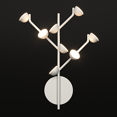 ADN 6264 OM Om Wall Lamp - Elegant and Energy-efficient 3D model image 1 