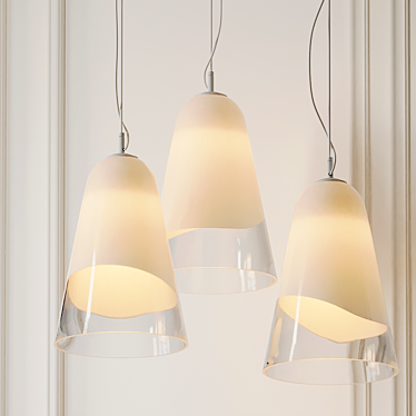 Elegant Domi Pendant Lamp 3D model image 1 