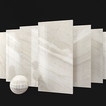 Silkstone Exotic Cream Marble 3D model image 1 