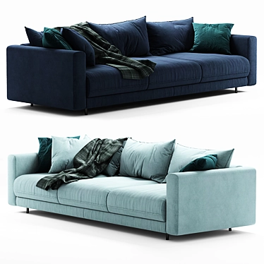 Modern Enki Sofa by Ligne Roset 3D model image 1 