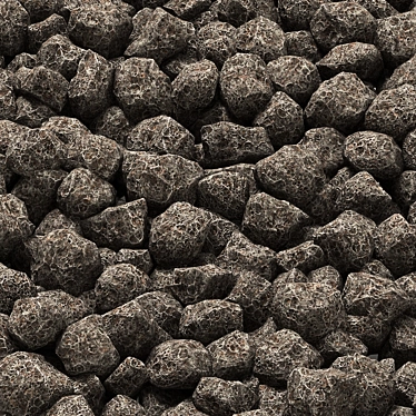 Coal Stone - High Quality 3D Model 3D model image 1 