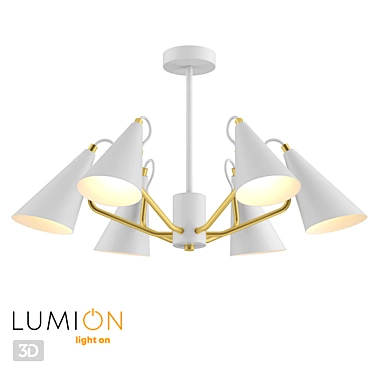 Watson Ceiling Chandelier - Lumion4439 / 6C 3D model image 1 